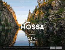 Tablet Screenshot of hossa.fi